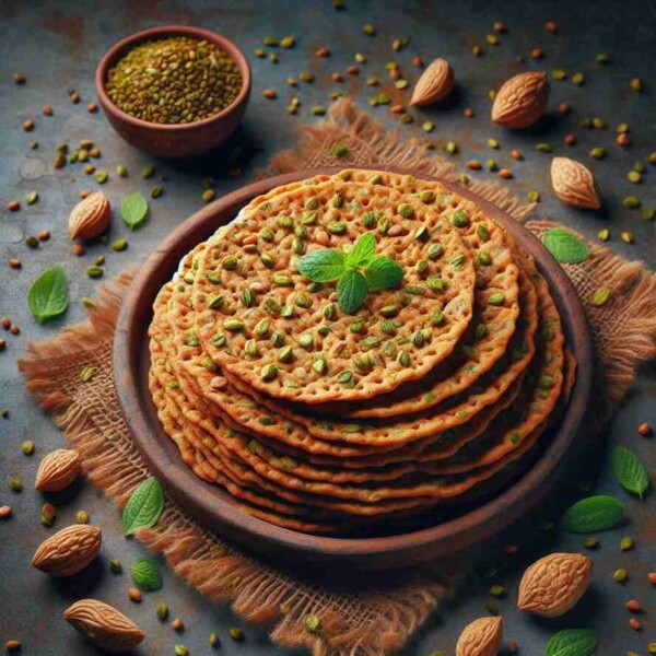 Double Methi Khakra