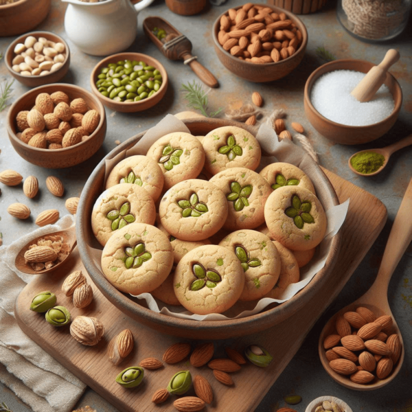 Pista Badam cookies