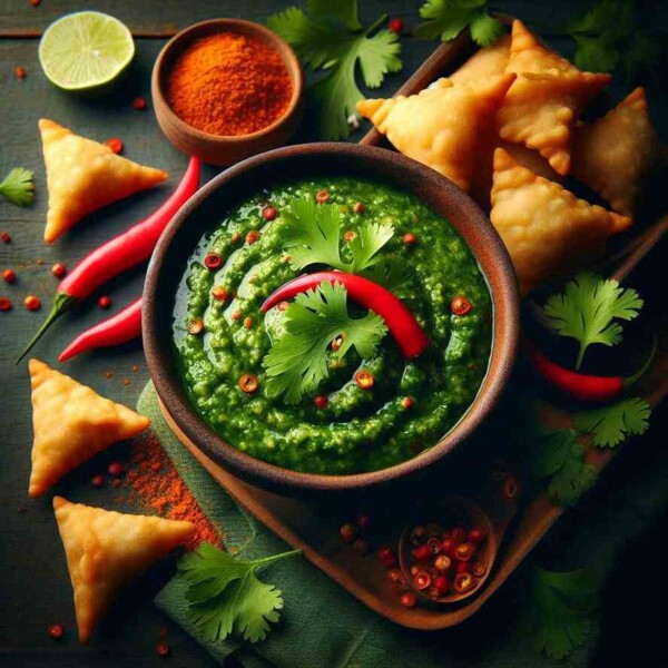 Coriander and Chili Chutney