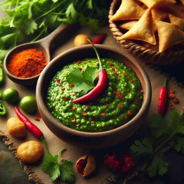 Coriander and Chili Chutney